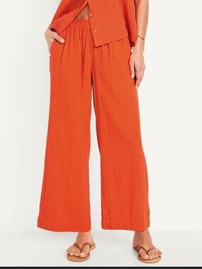 Gap Women’s Wide Leg Pull On Pants